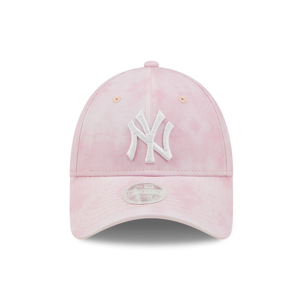New York Yankees Tie Dye Womens Pink 9FORTY Adjustable Cap