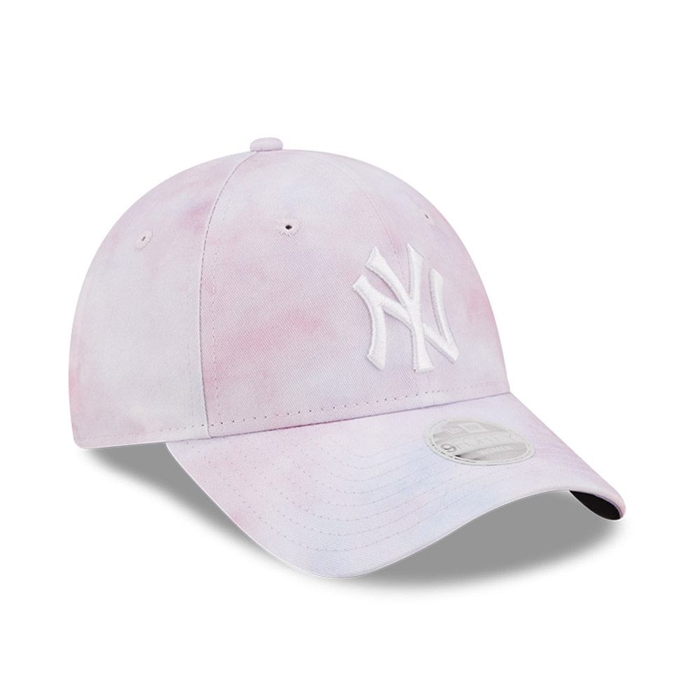 New York Yankees Tie Dye Womens Lilac 9FORTY Adjustable Cap