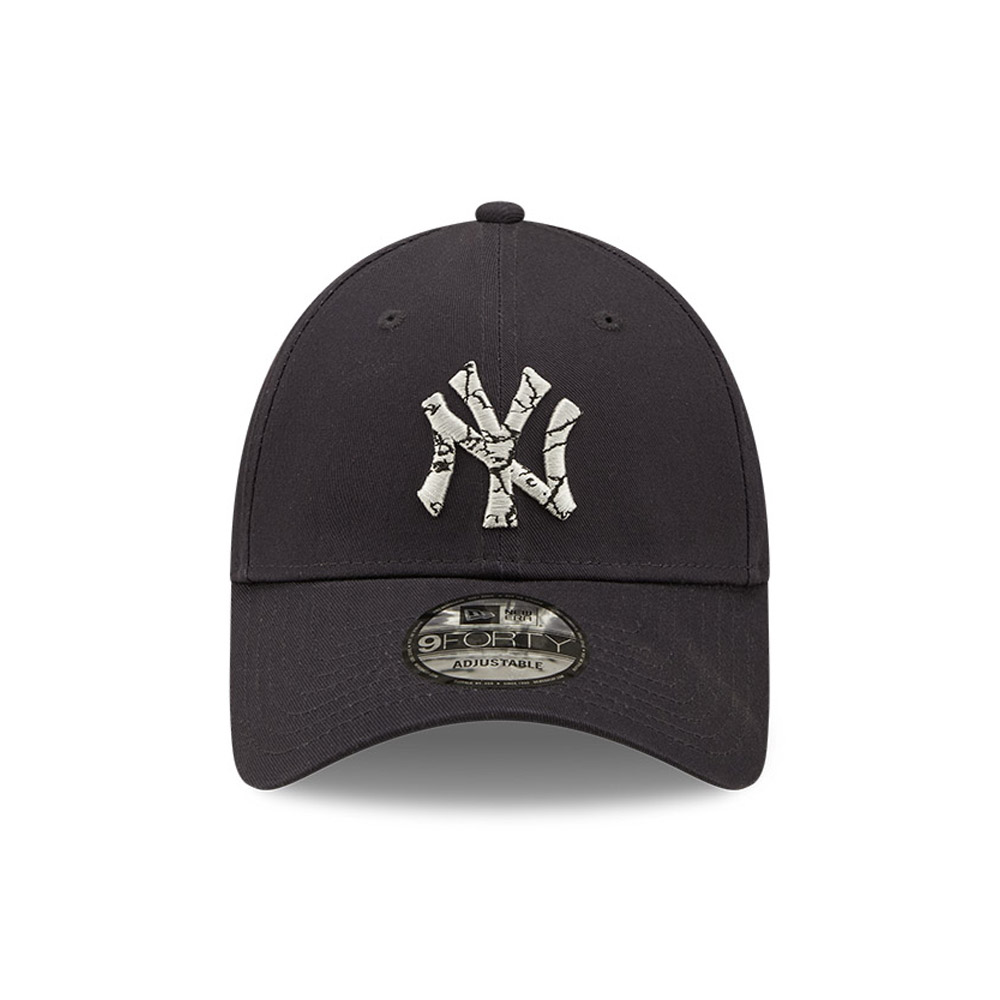 New York Yankees Marble Infill Navy 9FORTY Adjustable Cap