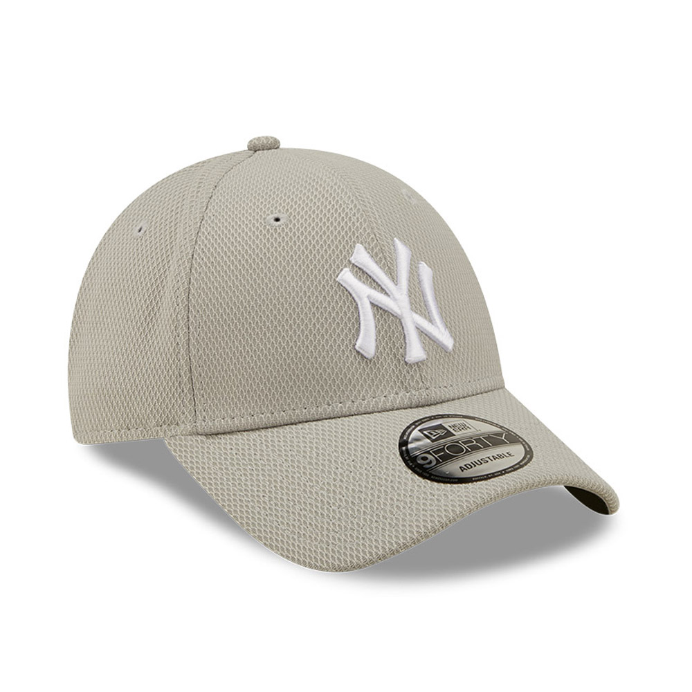 New York Yankees Diamond Era Grey 9FORTY Adjustable Cap