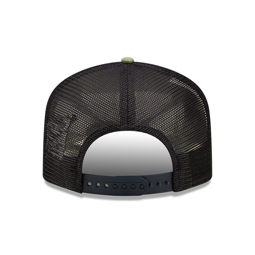 Official New Era Los Angeles Postcard Jade 9FORTY A-Frame Trucker Cap ...