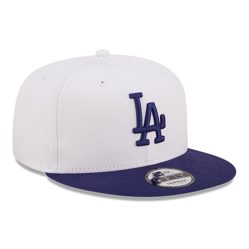 Official New Era LA Dodgers MLB White Crown 9FIFTY Snapback Cap B6796 ...