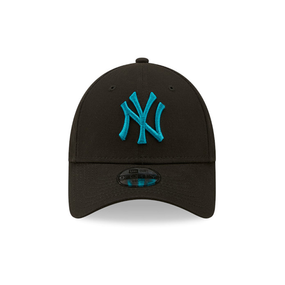 New York Yankees League Essential Kids Black 9FORTY Adjustable Cap