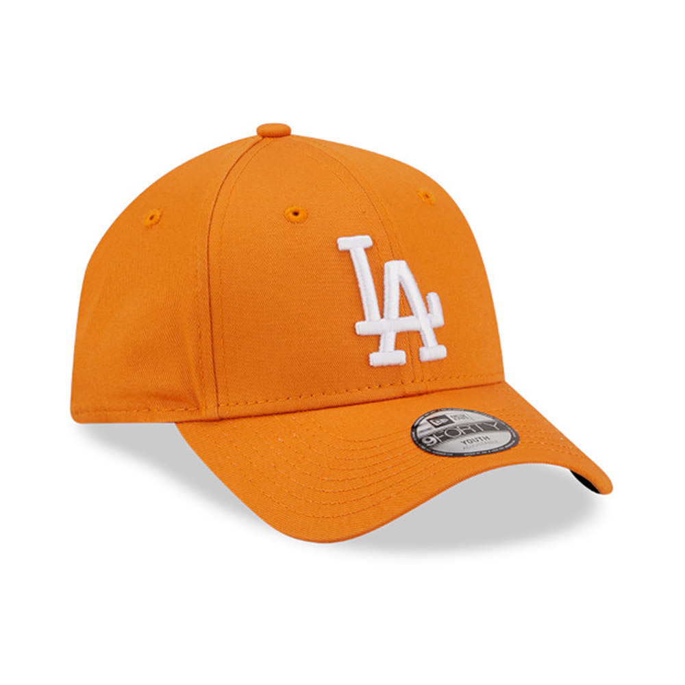 LA Dodgers League Essential Kids Orange 9FORTY Adjustable Cap