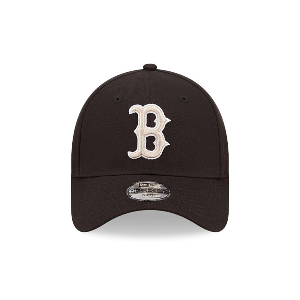Boston Red Sox League Essential Kids Black 9FORTY Adjustable Cap