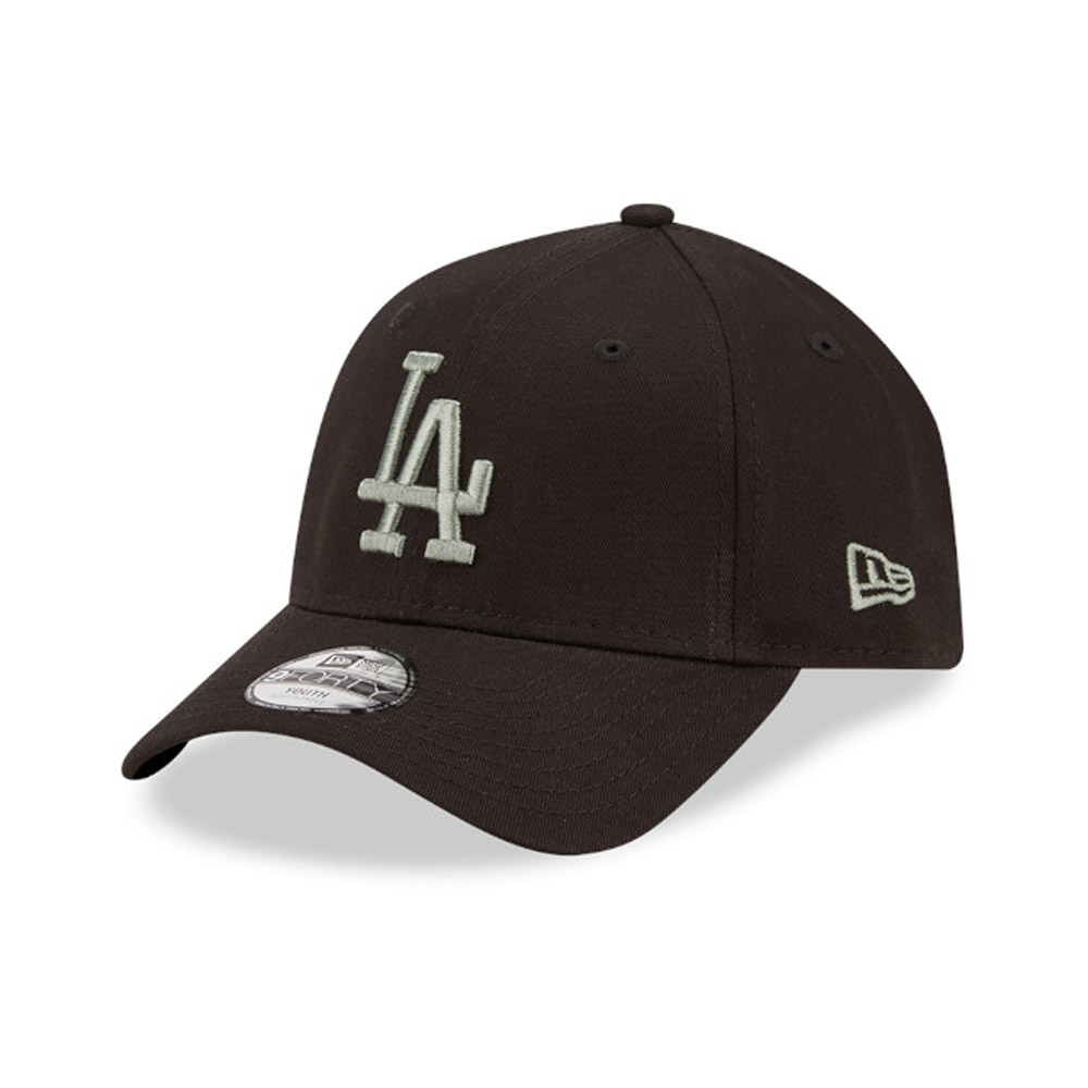LA Dodgers League Essential Kids Black 9FORTY Adjustable Cap