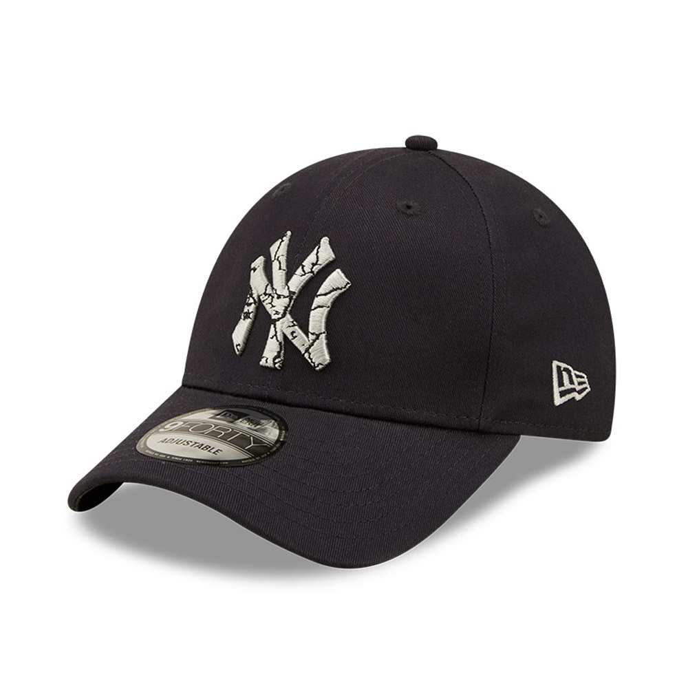 New York Yankees Marble Infill Kids Navy 9FORTY Adjustable Cap