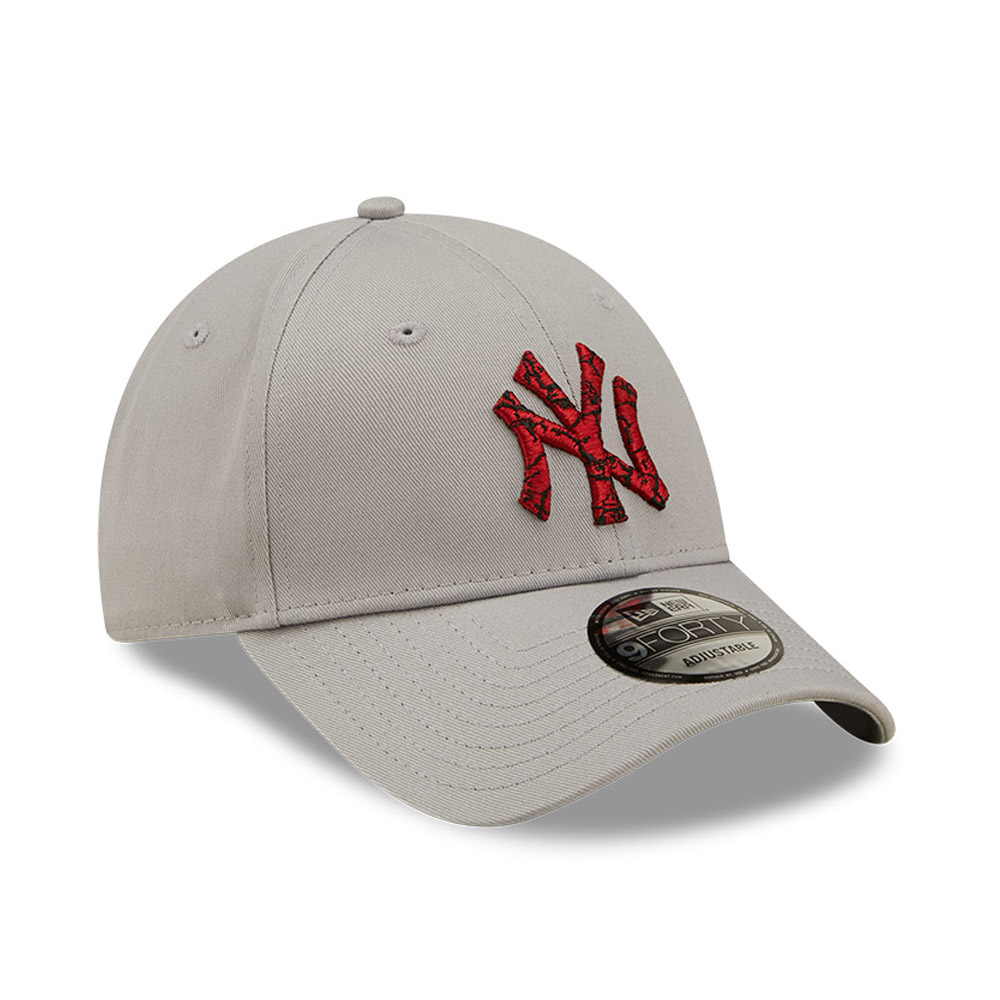 New York Yankees Marble Infill Kids Grey 9FORTY Adjustable Cap