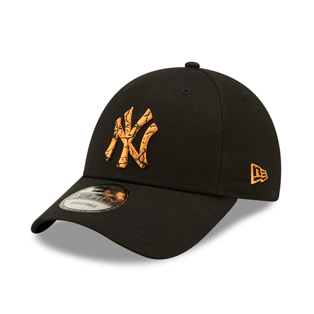 New York Yankees Marble Infill Kids Black 9FORTY Adjustable Cap