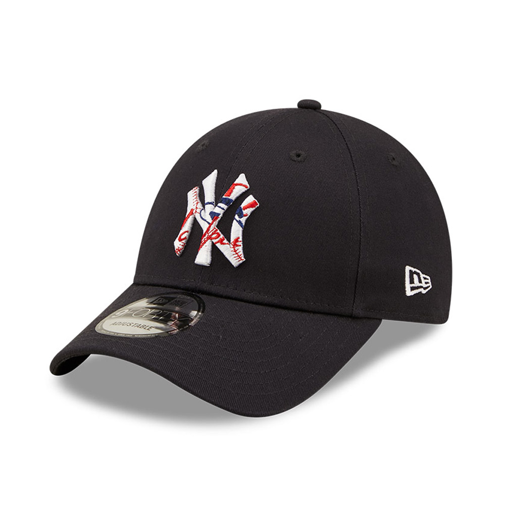New York Yankees Team Logo Kids Navy 9FORTY Adjustable Cap