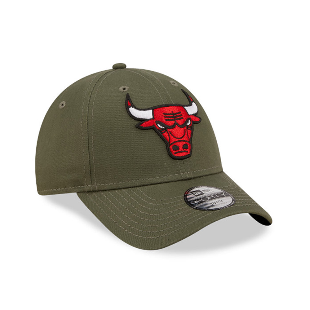 Chicago Bulls NBA Essential Kids Khaki 9FORTY Adjustable Cap