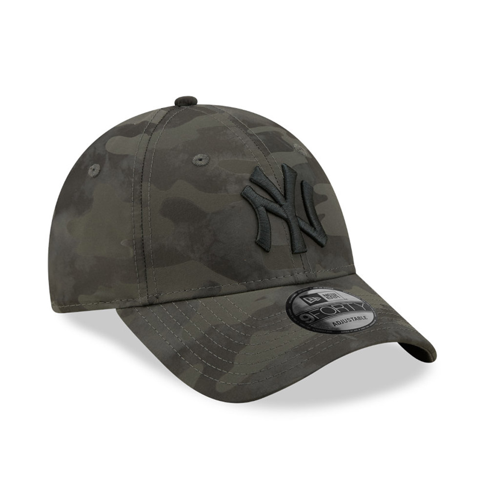 New York Yankees Tonal Camo Grey 9FORTY Adjustable Cap
