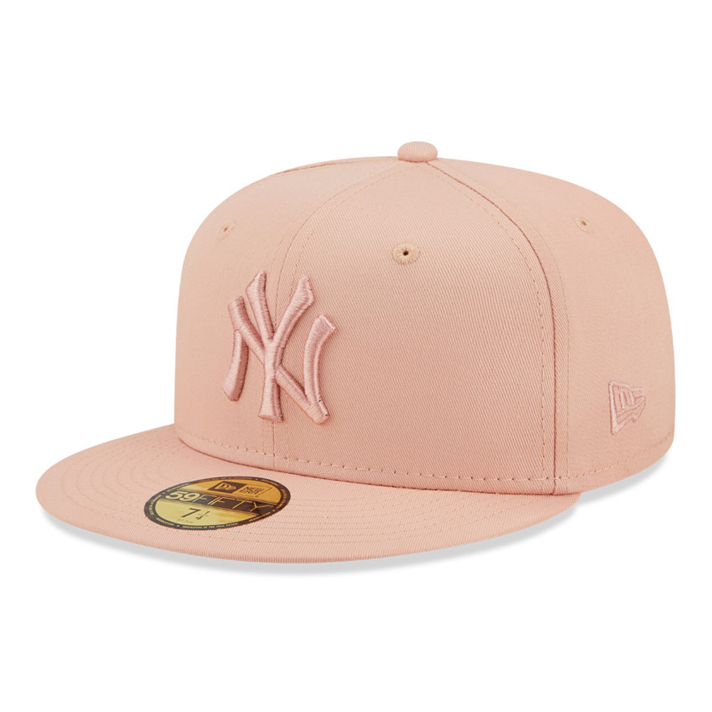 New York Yankees League Essential Pink 59FIFTY Fitted Cap