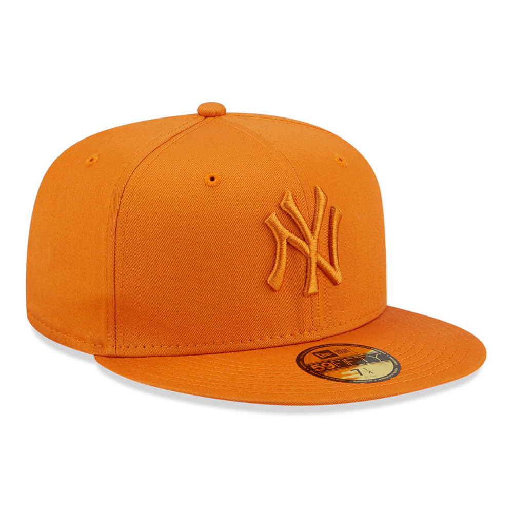 New York Yankees League Essential Orange 59FIFTY Fitted Cap