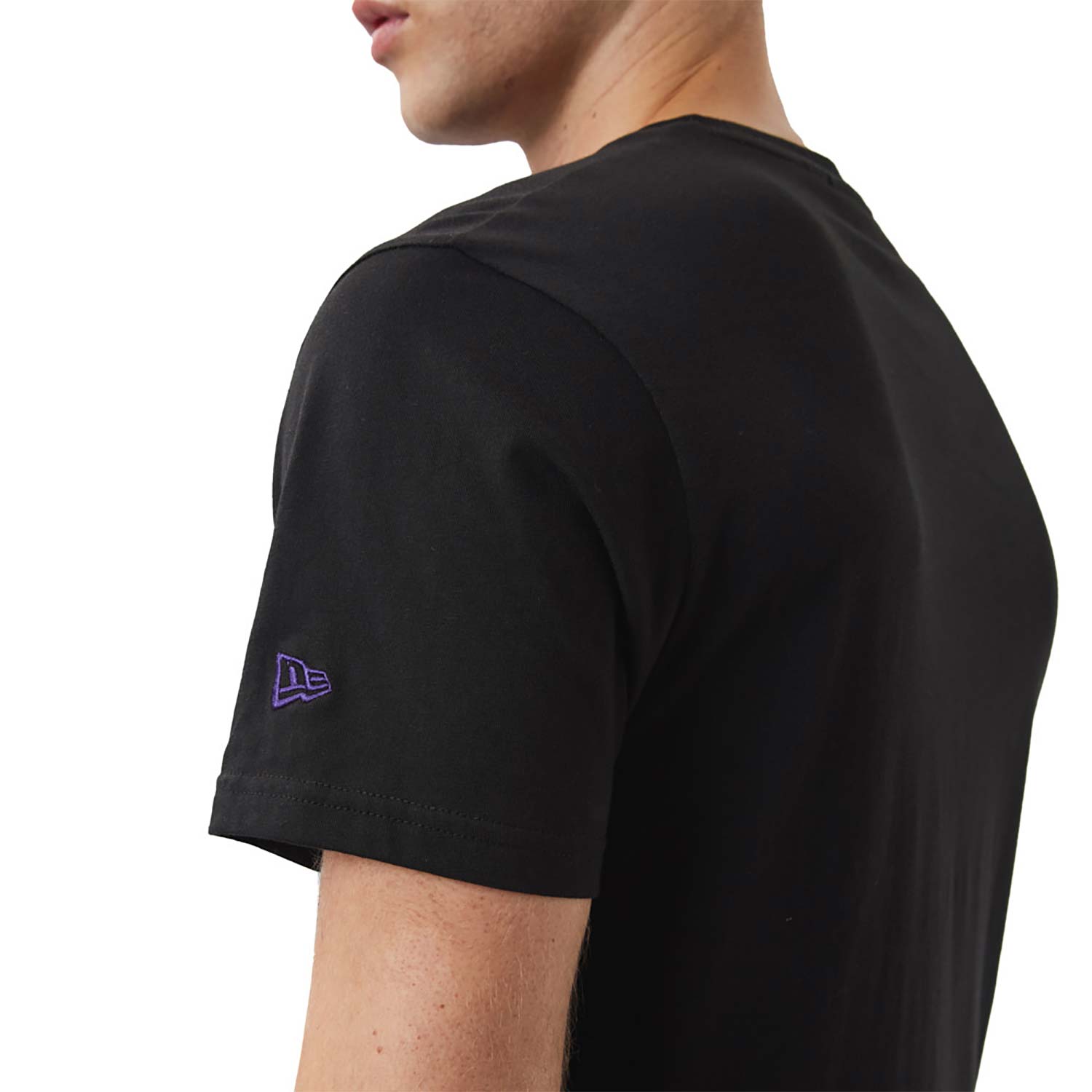 LA Lakers NBA Script Black T-Shirt