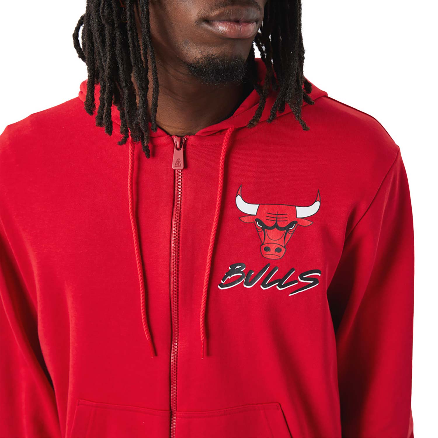 Chicago Bulls NBA Script Red Hoodie