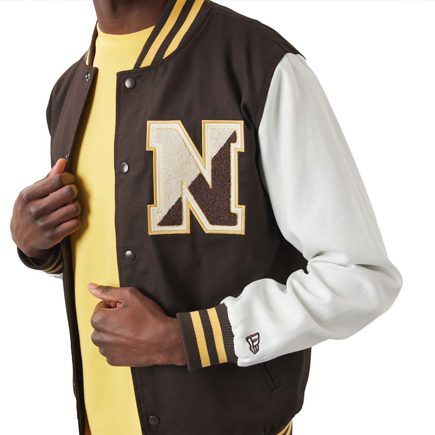 New Era Brown Varsity Jacket