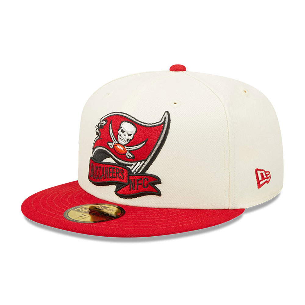 Tampa Bay Buccaneers NFL Sideline 2022 White 59FIFTY Fitted Cap