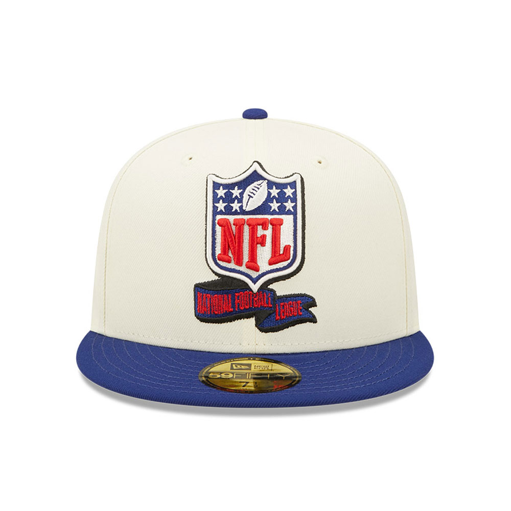 NFL Logo Sideline 2022 White 59FIFTY Fitted Cap