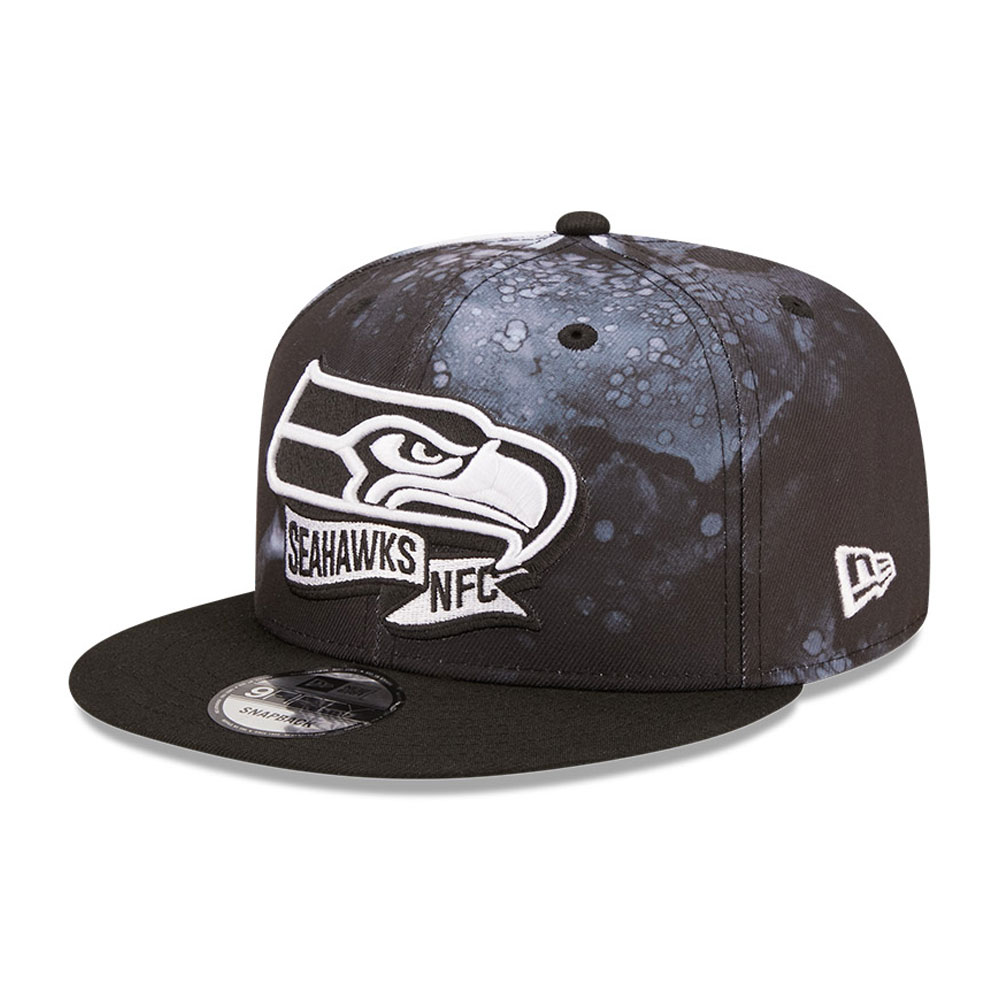Seattle Seahawks NFL Sideline 2022 Black 9FIFTY Snapback Cap