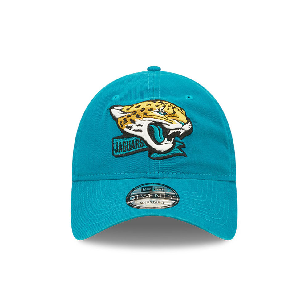 Jacksonville Jaguars NFL Sideline 2022 Turquoise 9TWENTY Adjustable Cap