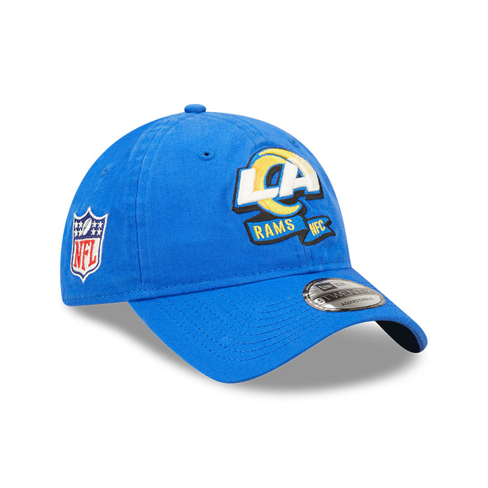 LA Rams NFL Sideline 2022 Blue 9TWENTY Adjustable Cap
