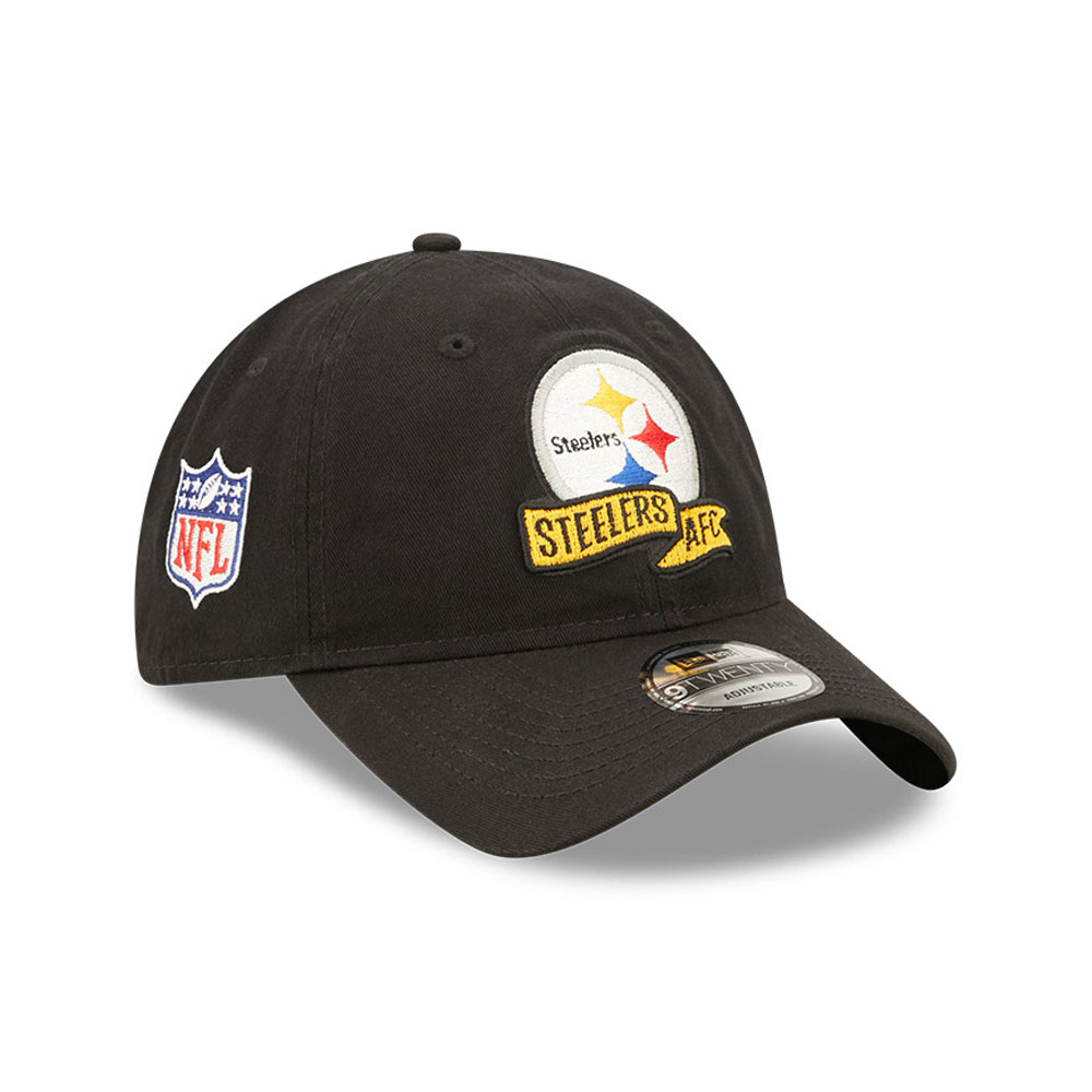 New EraNew Era NFL Pittsburgh Steelers Authentic 2019 Sideline 59FIFTY Road Cap Marque  