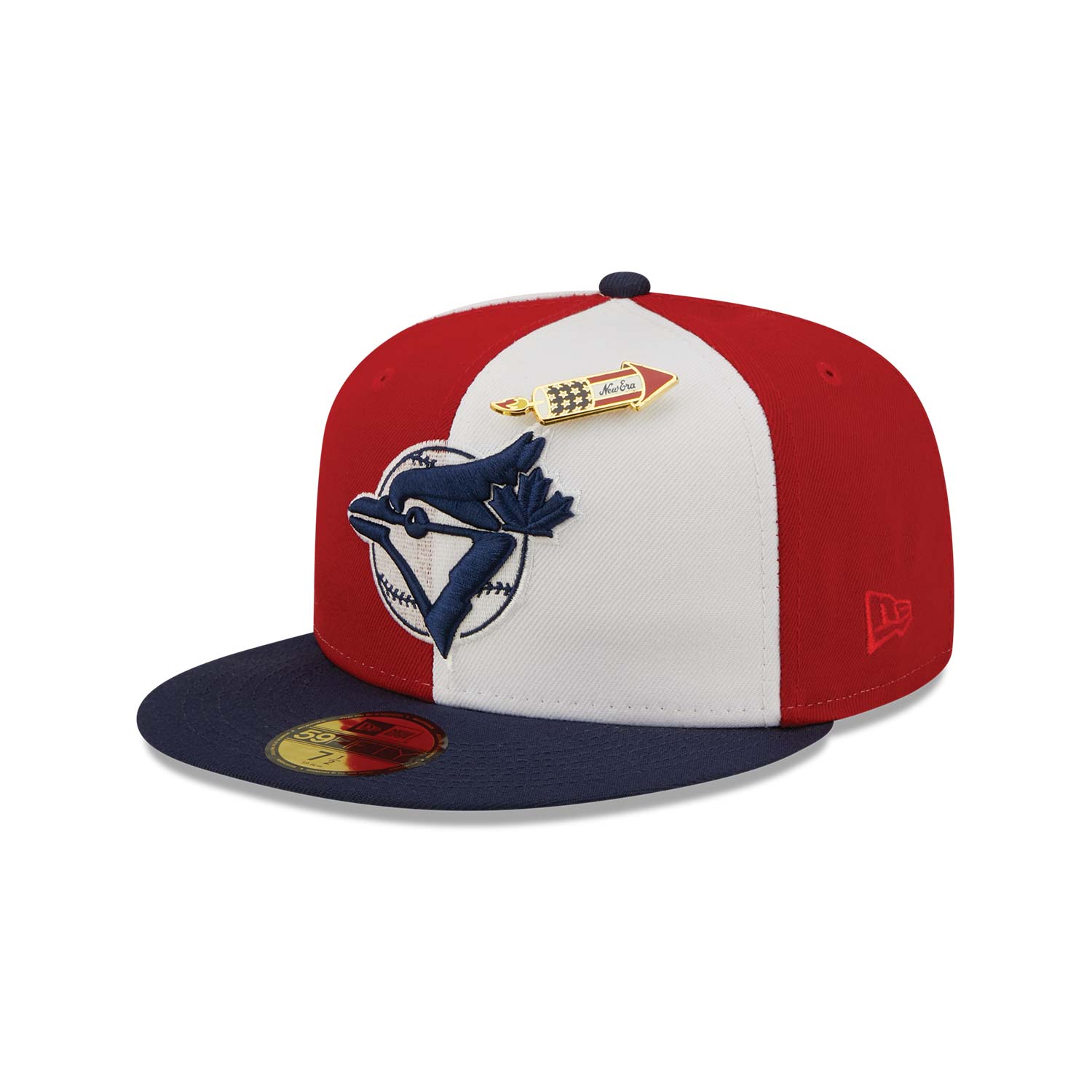 Official New Era Toronto Blue Jays MLB Pinwheel Americana 59FIFTY ...