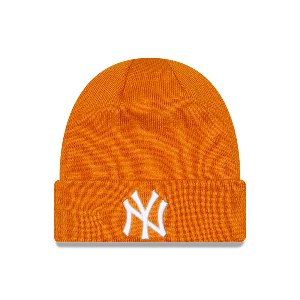New York Yankees League Essential Orange Beanie Hat