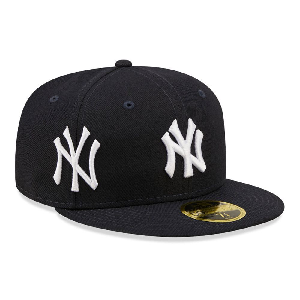 New York Yankees Logo Navy 59FIFTY Low Profile Fitted Cap