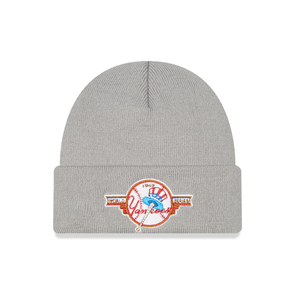New York Yankees Series Grey Beanie Hat