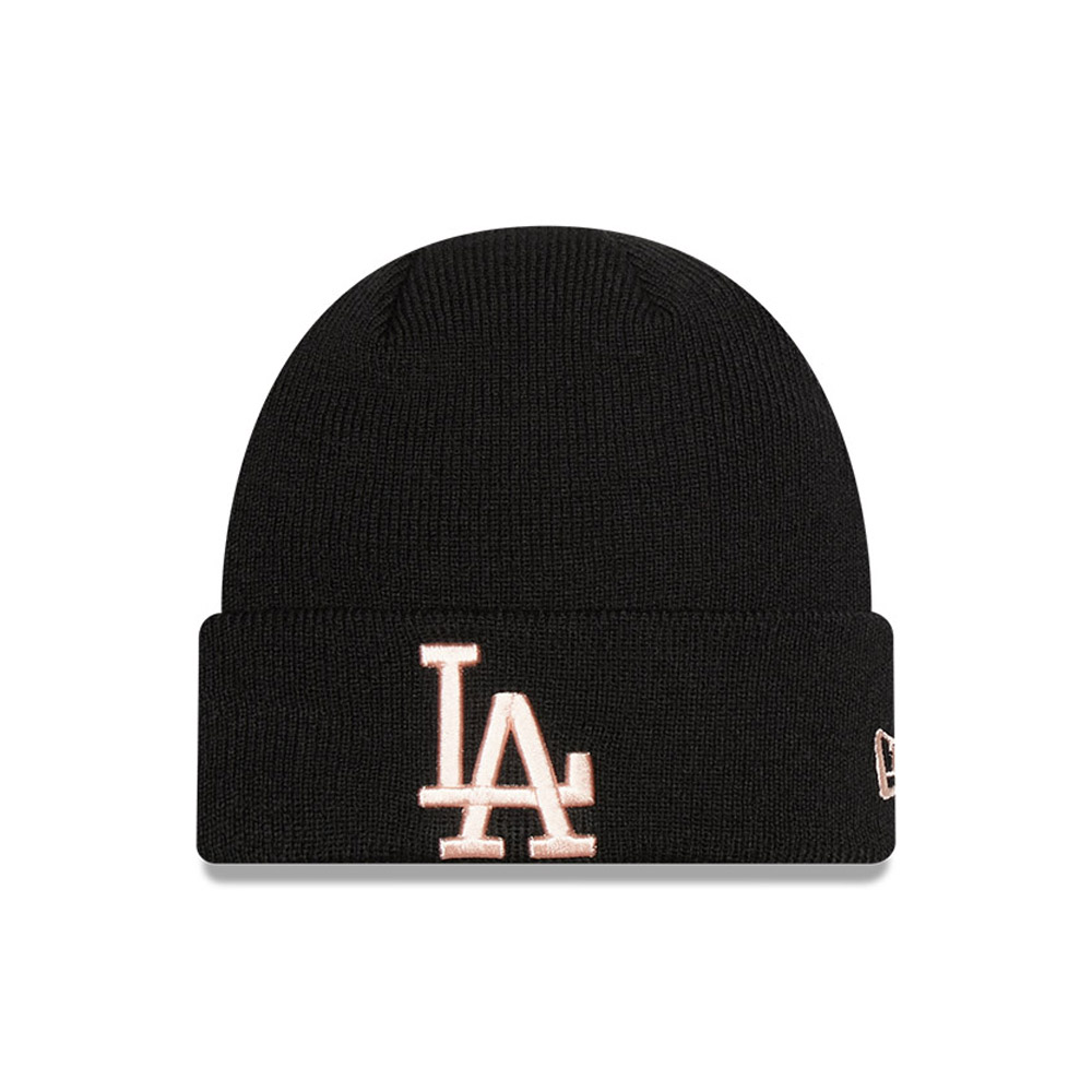 Team Logo Sport Knit Beanie Winter Hat With Pom for Dodgers Fans Warm Winter Hats Fashion Cuff Knit Cap 