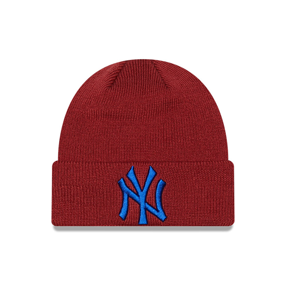 New York Yankees League Essential Infant Maroon Beanie Hat