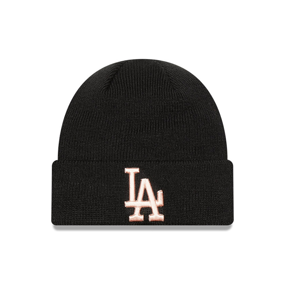 LA Dodgers League Essential Infant Black Beanie Hat