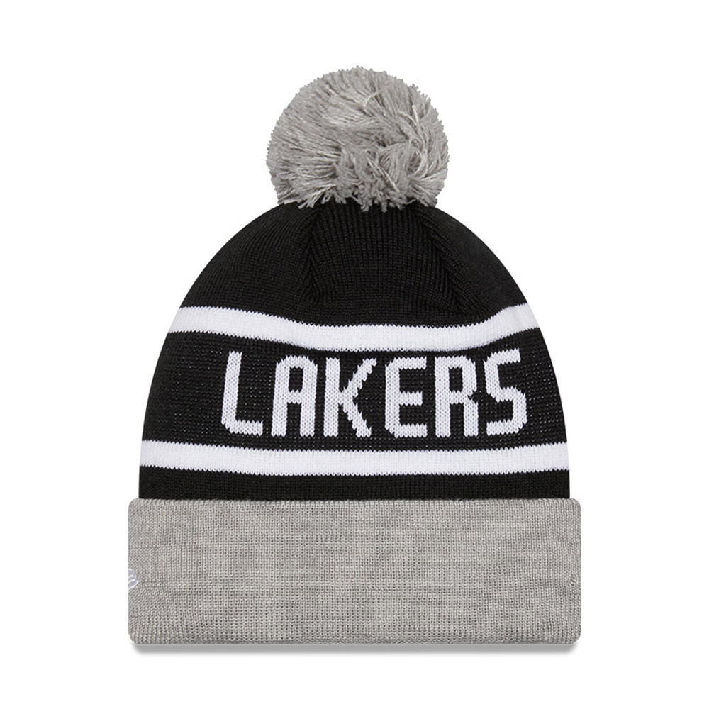 LA Lakers Kids Black Beanie Hat
