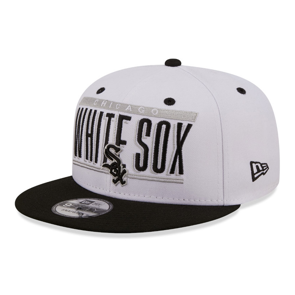 Official New Era Chicago White Sox MLB Retro Title White 9FIFTY Snapback  Cap B7626_255 B7626_255