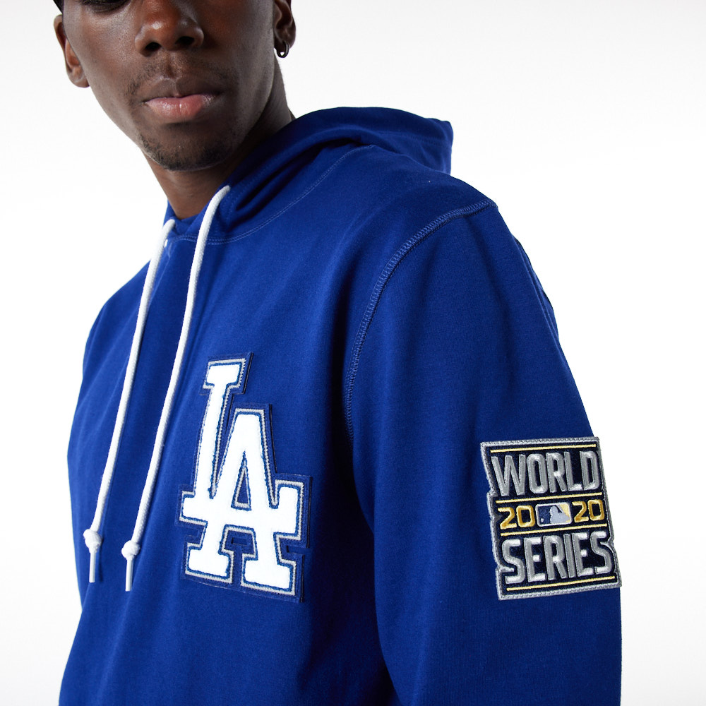 LA Dodgers MLB Logo Select Dark Royal Blue Hoodie