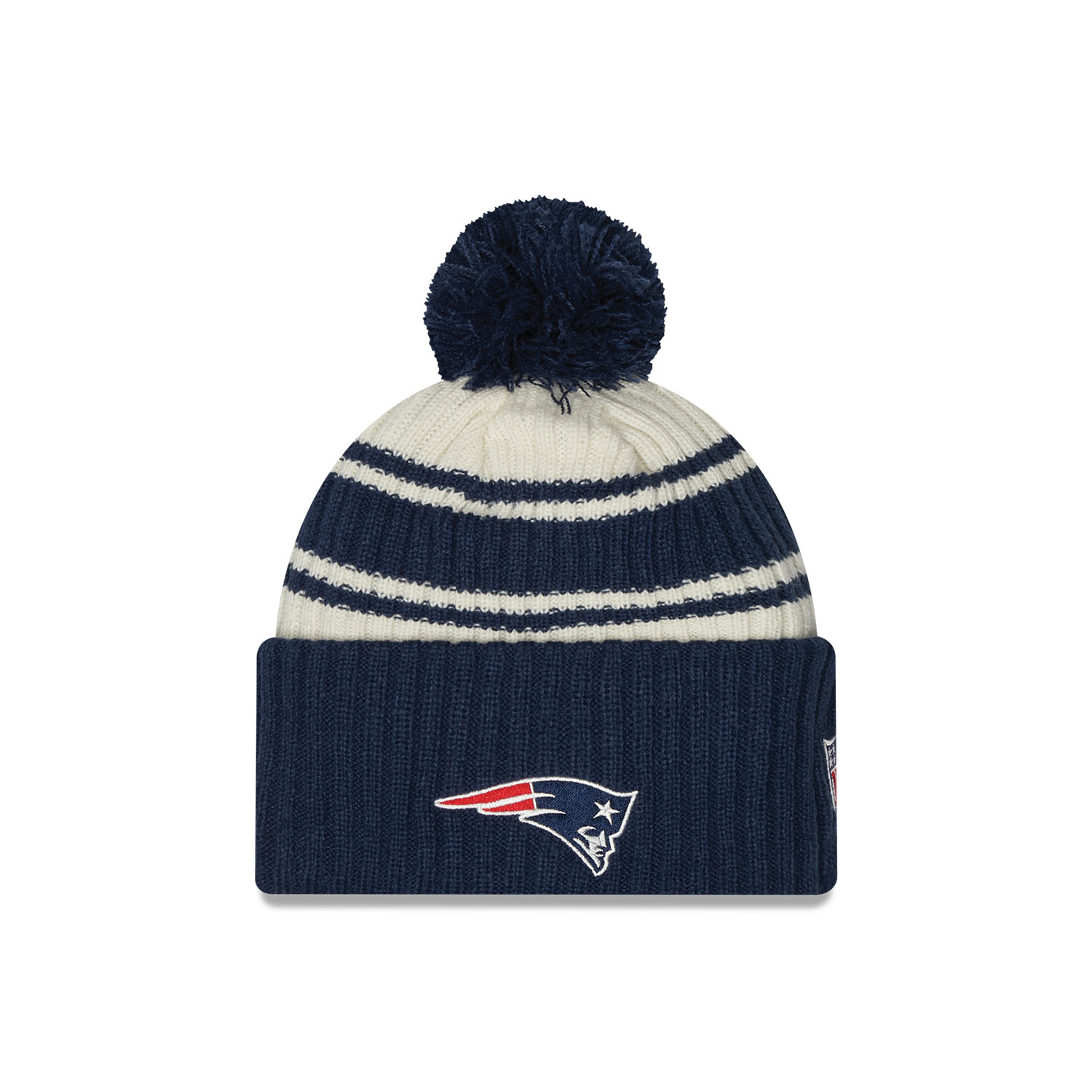 New England Patriots NFL Sideline Navy Beanie Hat