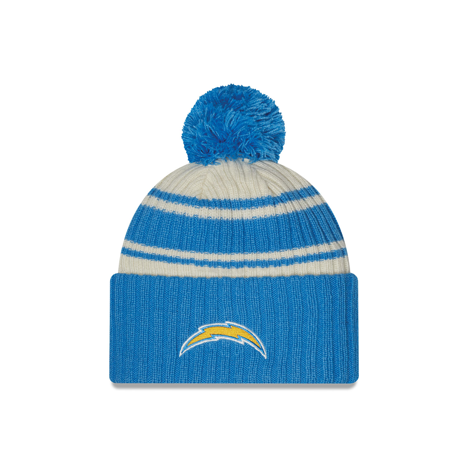 LA Chargers NFL Sideline Light Blue Beanie Hat