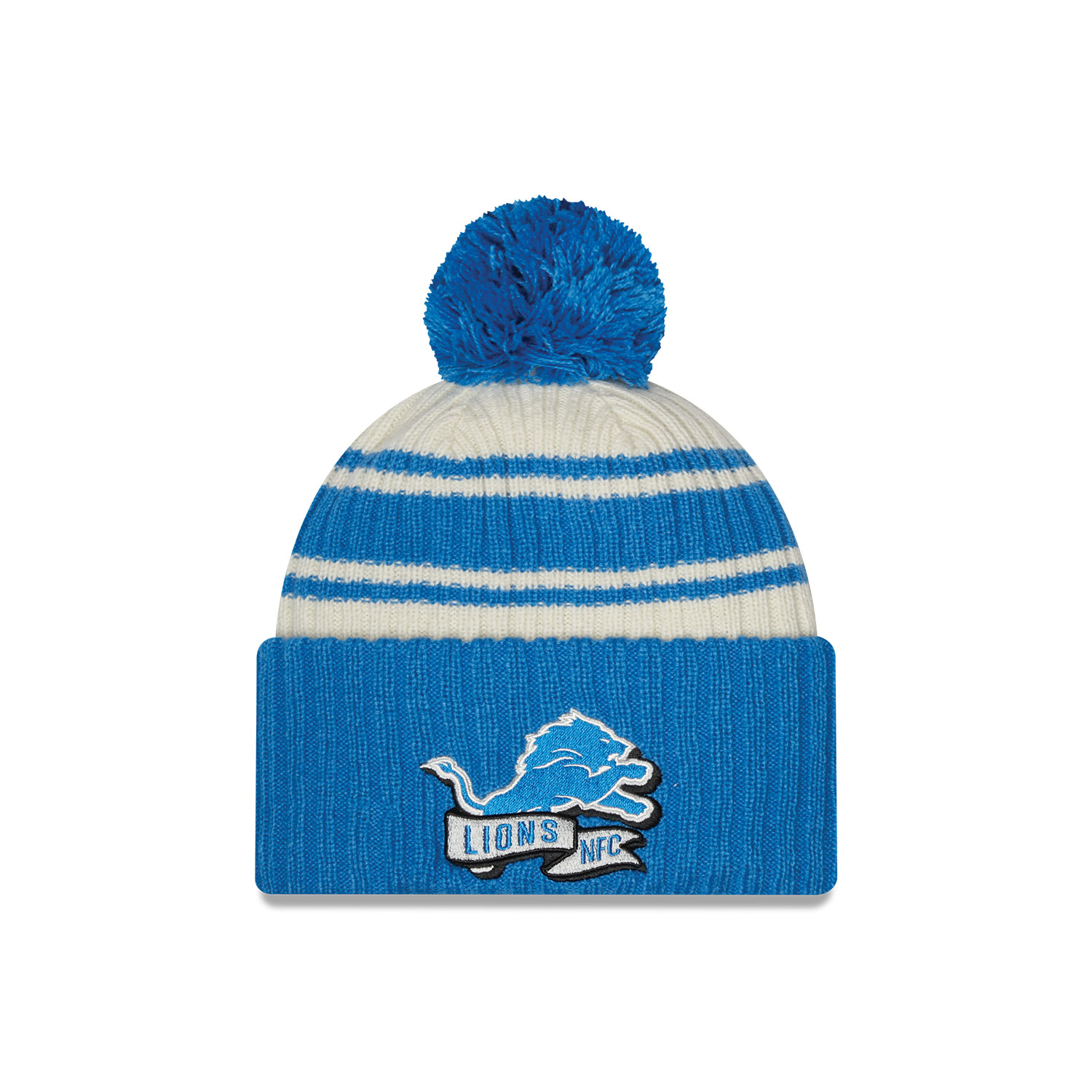 Detroit Lions NFL Sideline Light Blue Beanie Hat