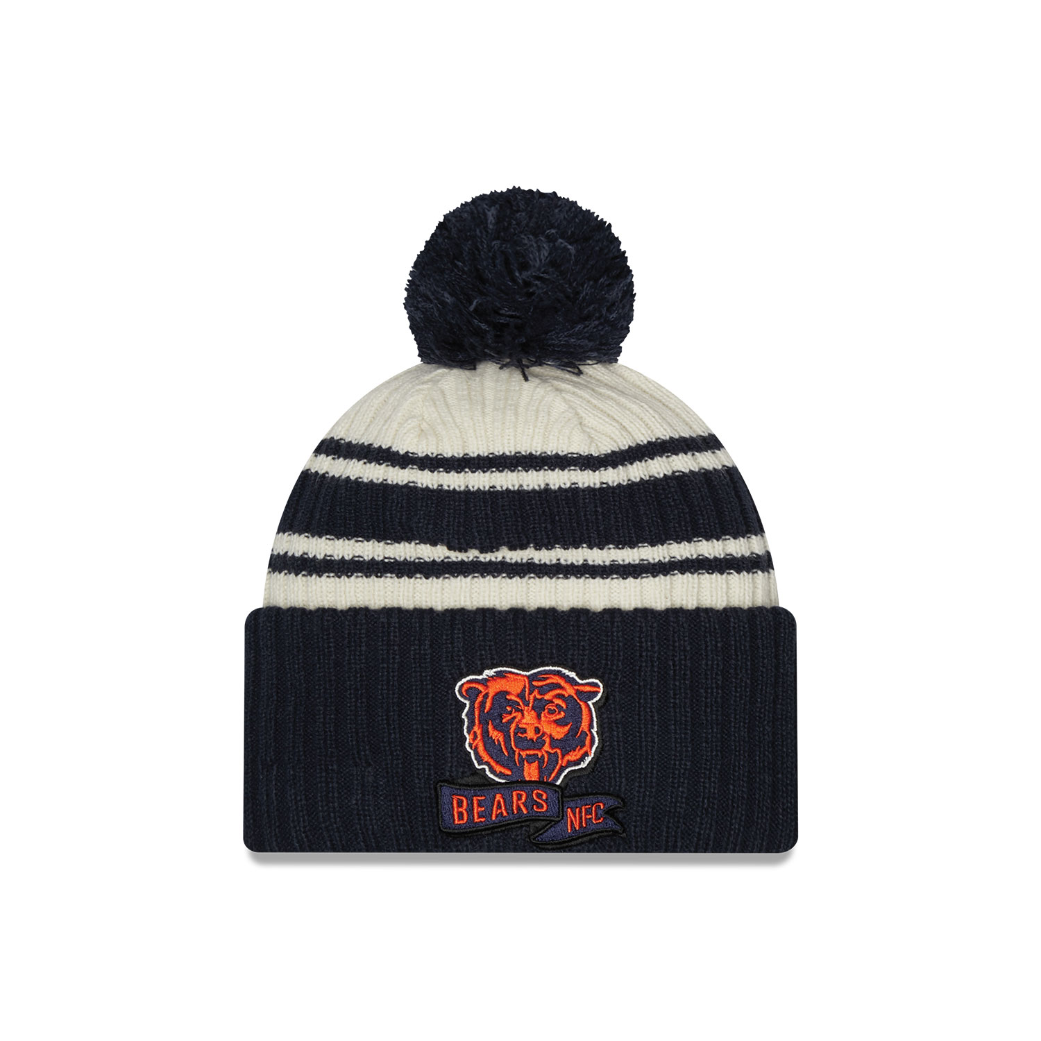 Chicago Bears NFL Sideline Navy Beanie Hat