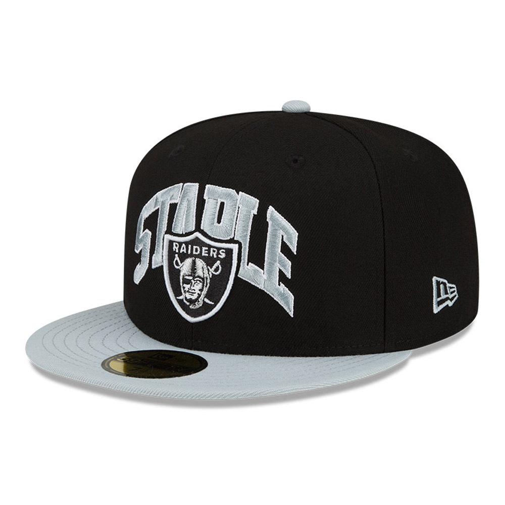 Official New Era Las Vegas Raiders NFL x Staple Black 59FIFTY Fitted ...