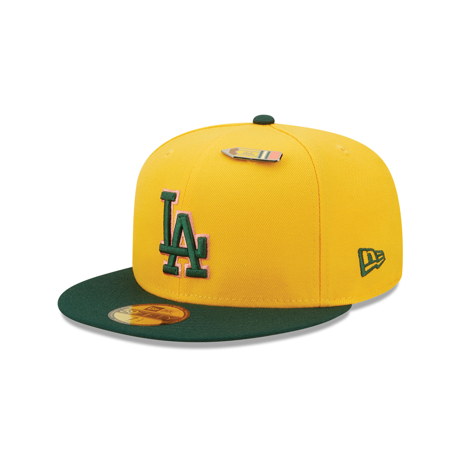 LA Dodgers Back to School Yellow 59FIFTY Fitted Cap