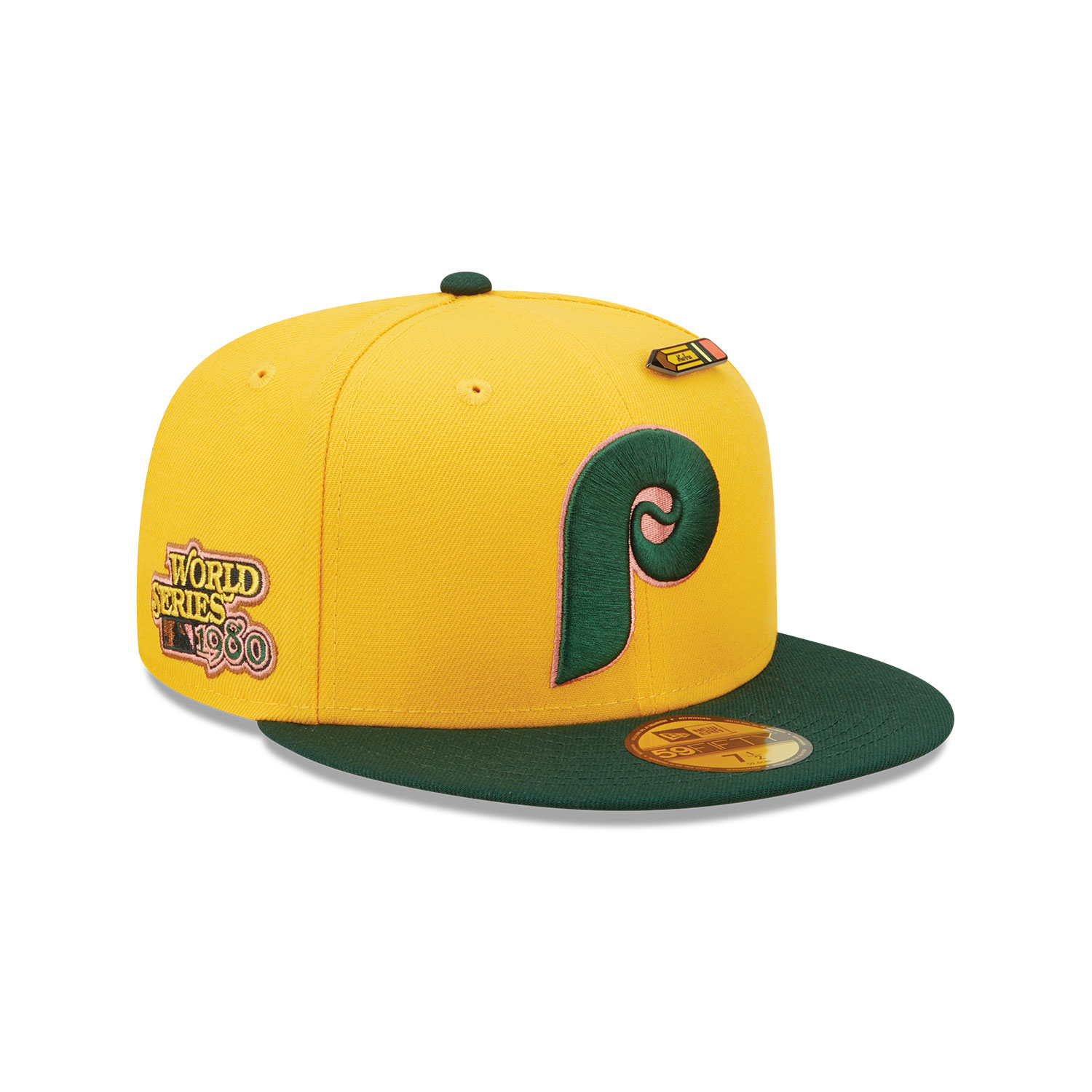 Philadelphia Phillies Back to School Yellow 59FIFTY Fitted Cap