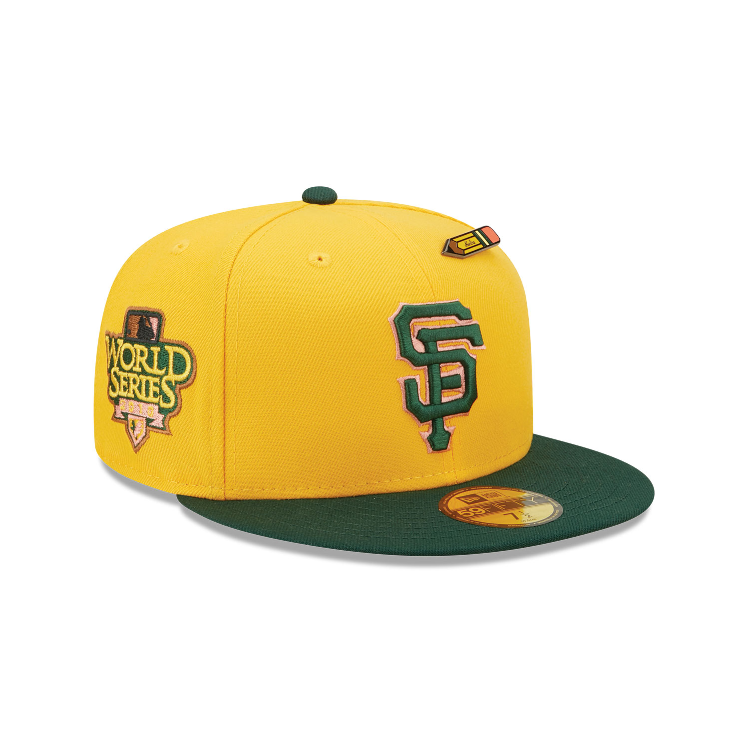 San Francisco Giants Back to School Yellow 59FIFTY Fitted Cap