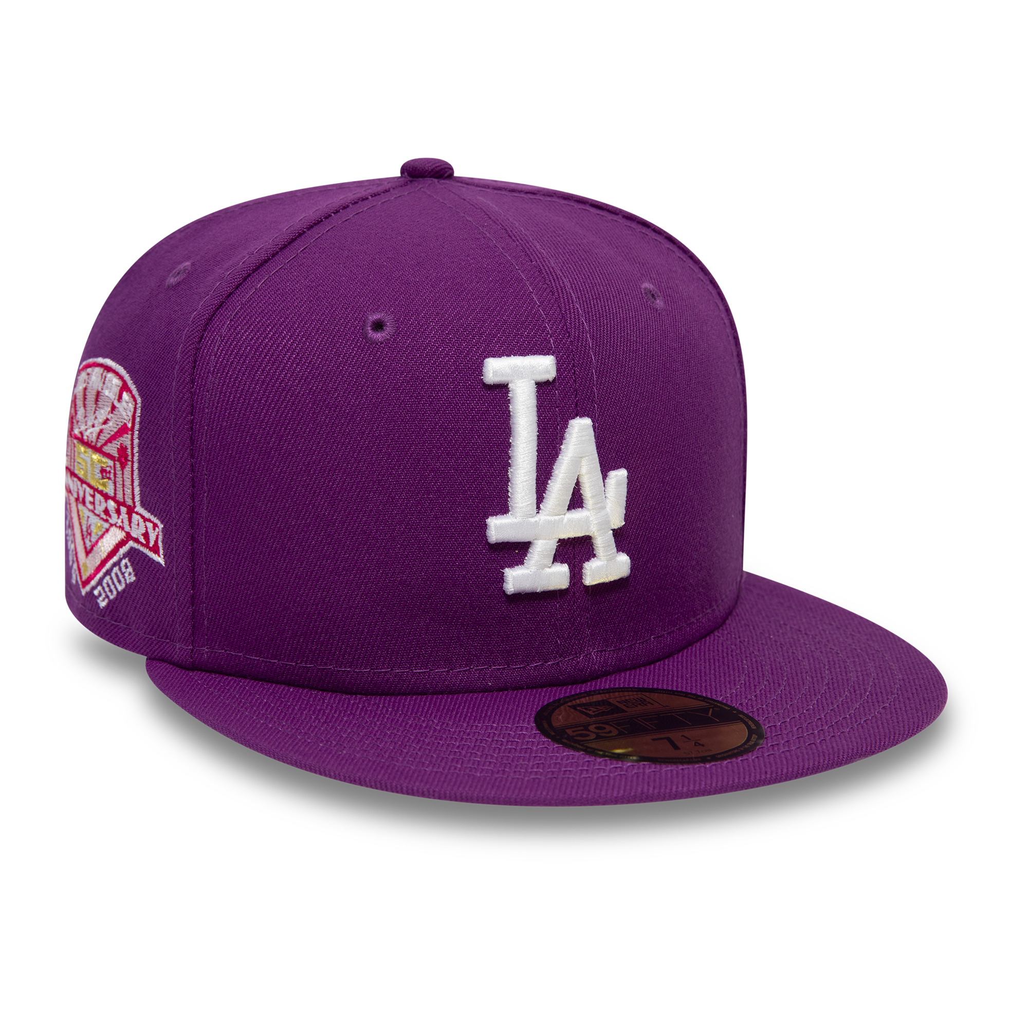 LA Dodgers Grape Purple 59FIFTY Fitted Cap