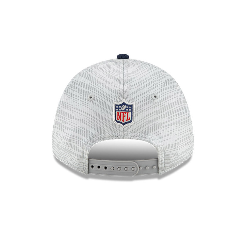 Seattle Seahawks NFL Training Navy 9FORTY Stretch Snap Cap