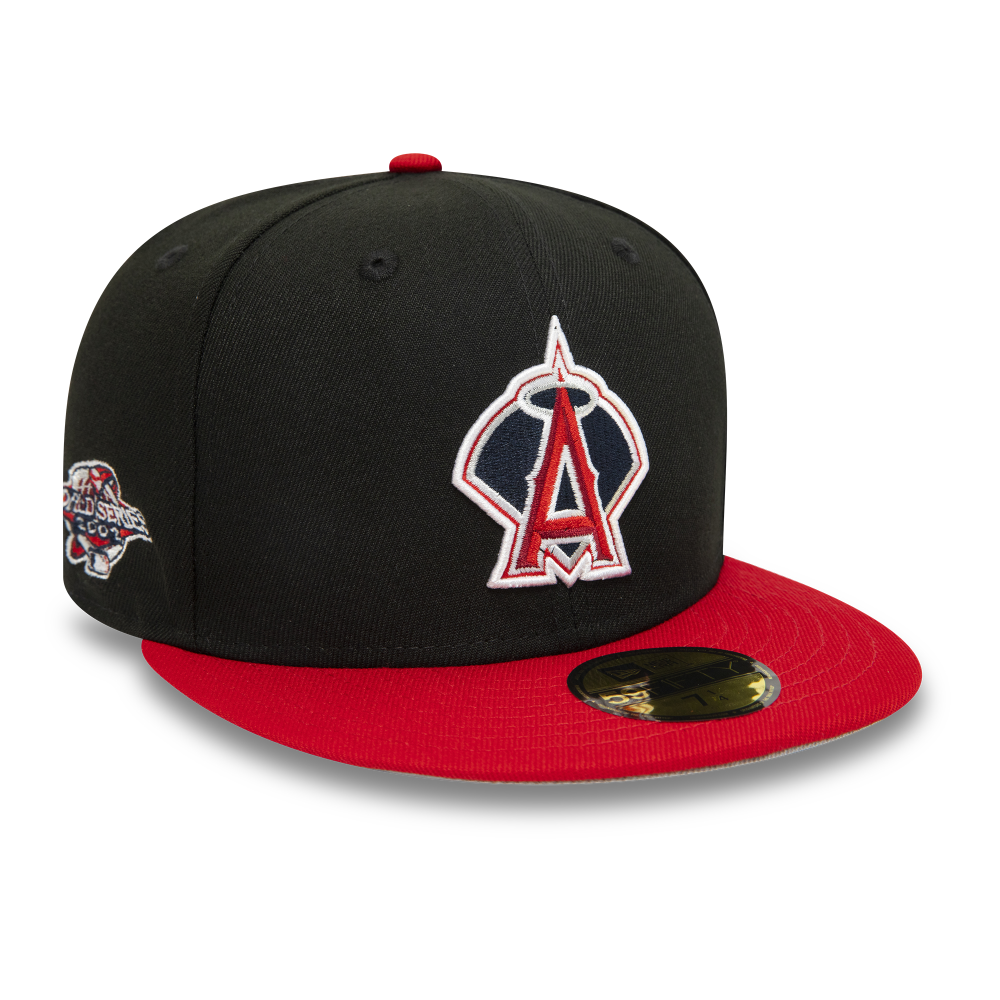 LA Angels 2002 World Series Black 59FIFTY Fitted Cap