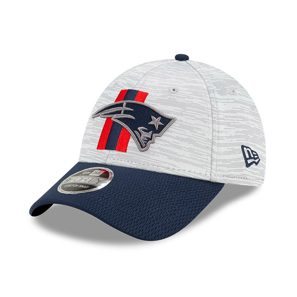 New England Patriots NFL Training Navy 9FORTY Stretch Snap Cap