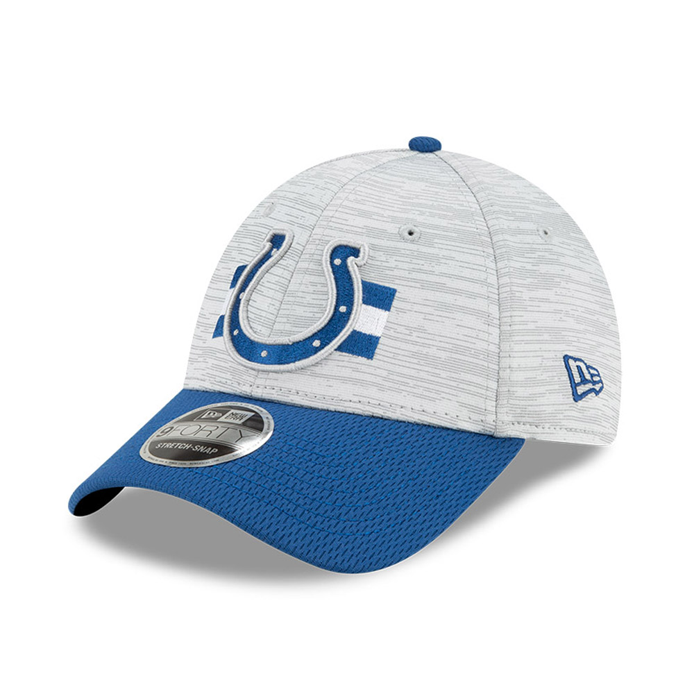 Indianapolis Colts NFL Training Blue 9FORTY Stretch Snap Cap